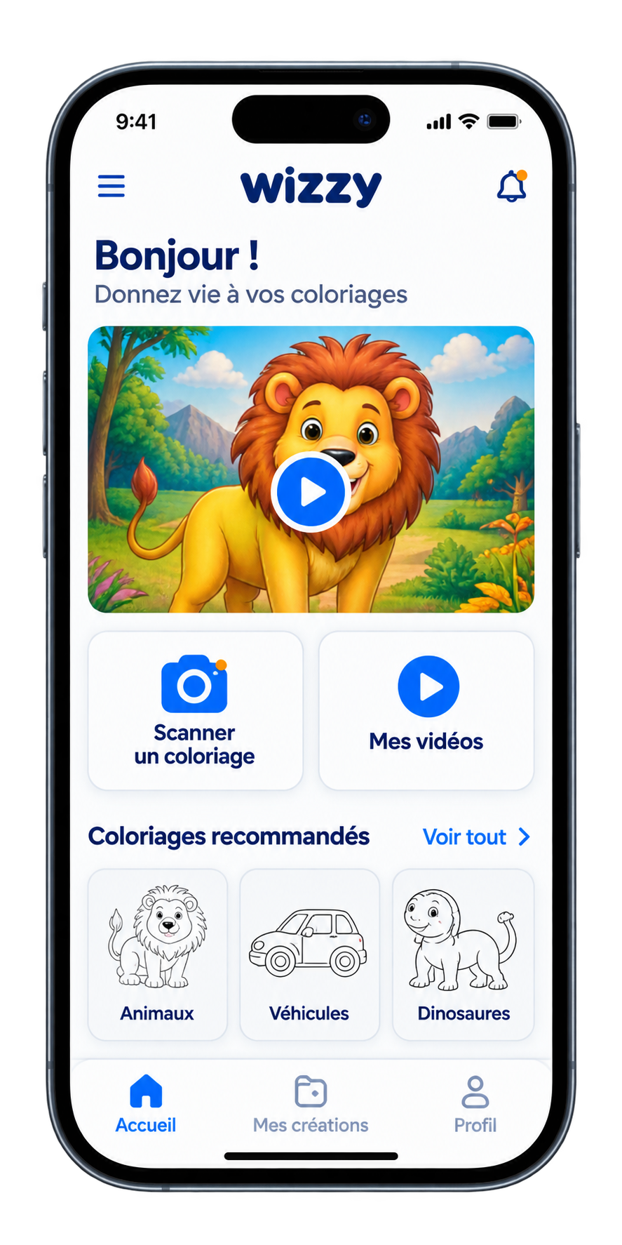                                     لقطة شاشة لتطبيق Wizzy
                                