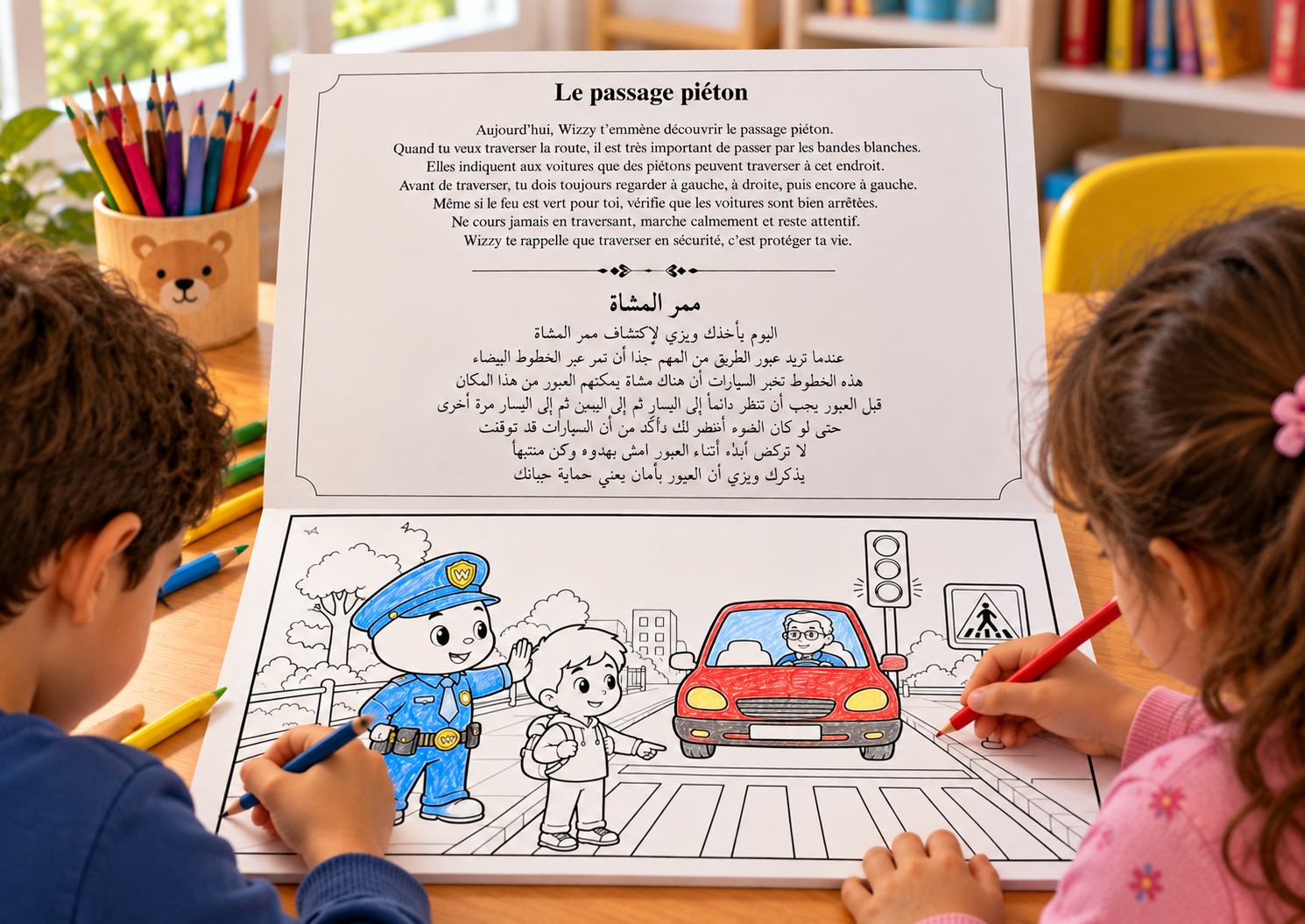 ويزي والسلامة المرورية